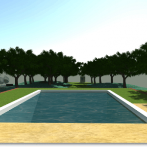 Sud Paysage Service - Création contour de piscine et création de jardin